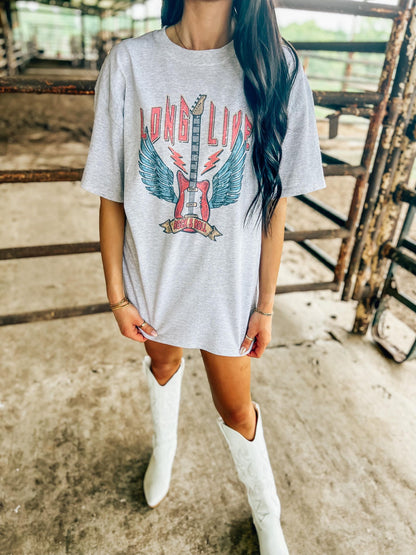 Western Graphic Tee – Vintage Cowgirl Country Concert Shirt (Oversized Fit)