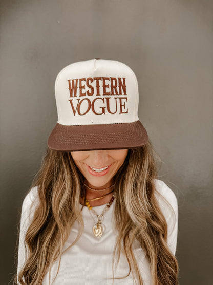 Western Vogue Trucker Hat | Women’s Western Baseball Cap